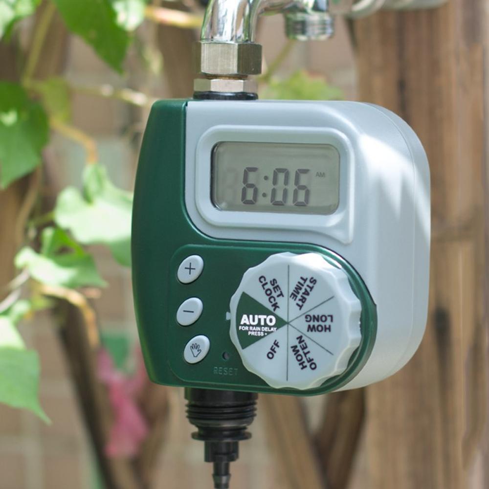 Garden Irrigation Timer Programmable LCD Waterproof
