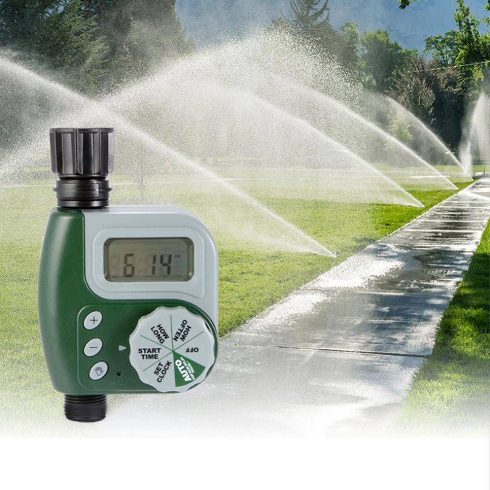 Garden Irrigation Timer Programmable LCD Waterproof
