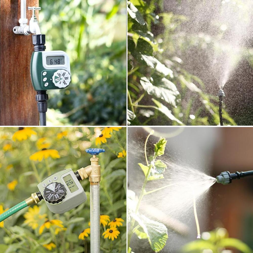 Garden Irrigation Timer Programmable LCD Waterproof