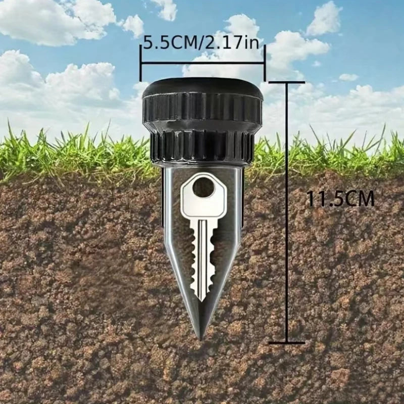 Garden Key Safe Sprinkler Camouflage Weather-Resistant