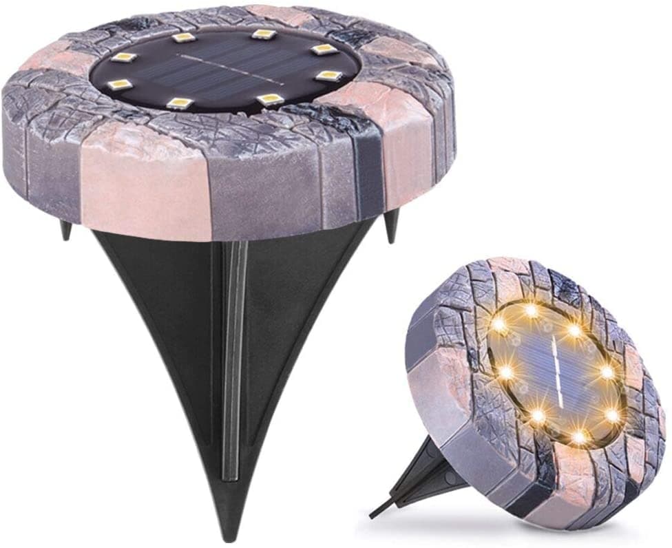 Garden Path Lights Solar Auto Sensor Set Of 8