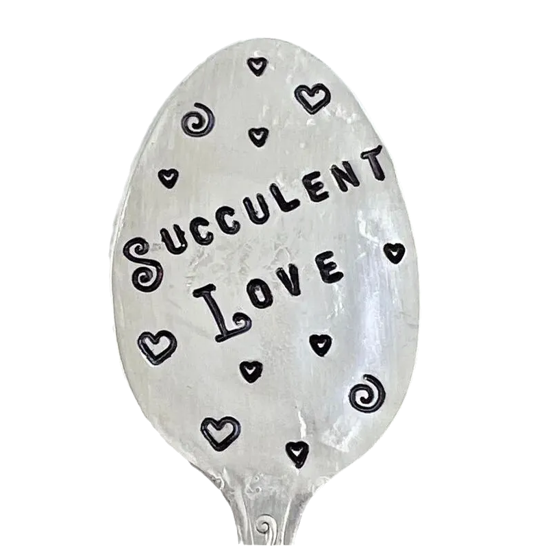 Garden Plant Marker Iron Weatherproof Inscribed Phrases