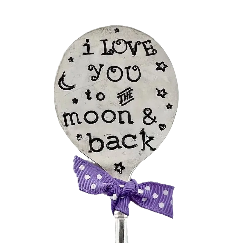 Garden Plant Marker Iron Weatherproof Inscribed Phrases