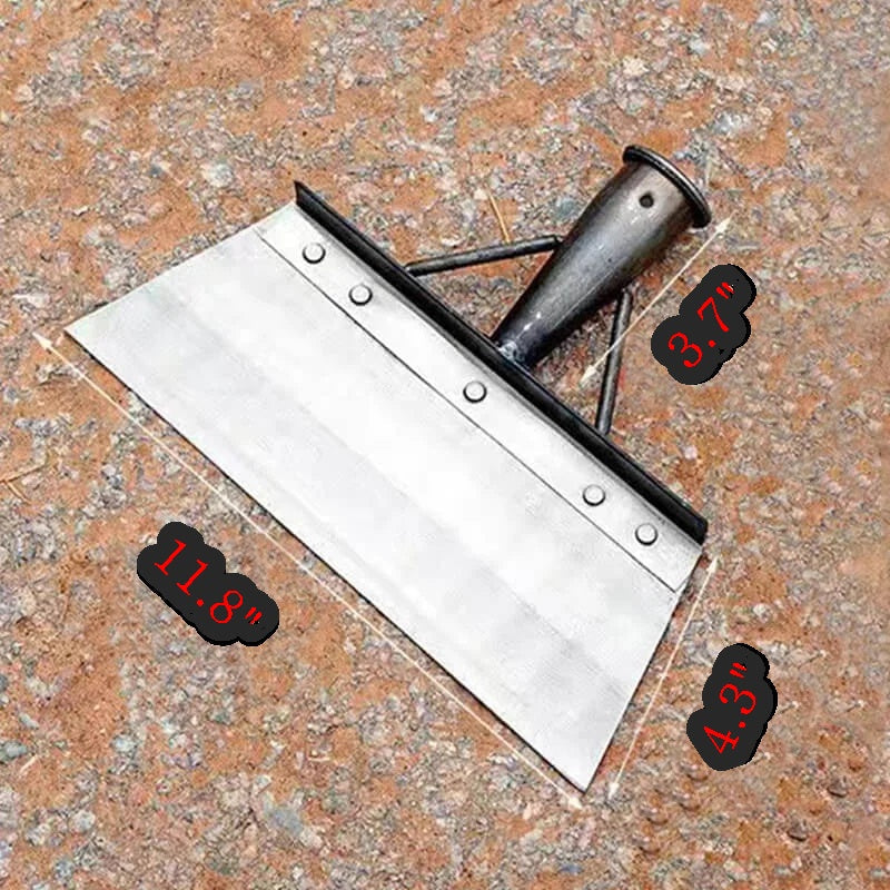 Garden Shovel Head Stainless Steel Sharpened Edge