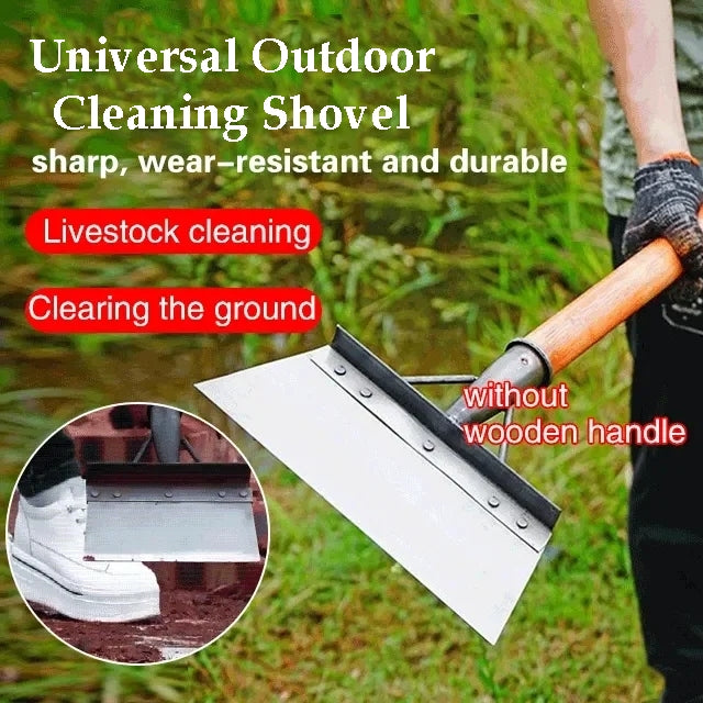 Garden Shovel Head Stainless Steel Sharpened Edge