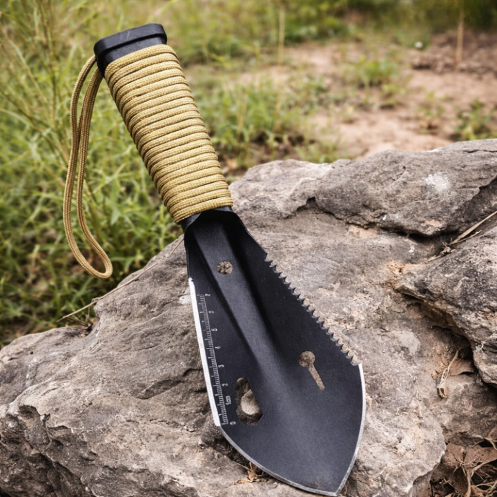 Garden Shovel Tempered Steel Ergonomic Non-Slip Handle