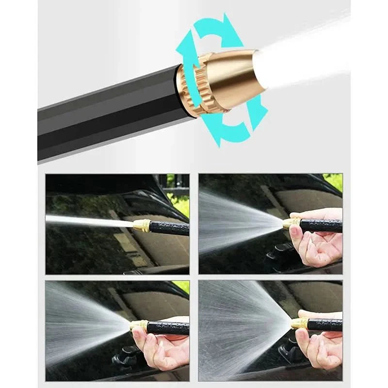 Garden Spray Gun High-Pressure Aluminum Head & Ergonomic Handle