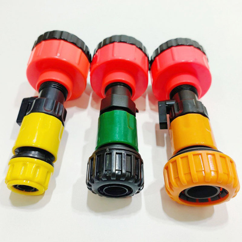Garden Sprinkler Attachment Adjustable Spray Patterns Universal Hose Connectors