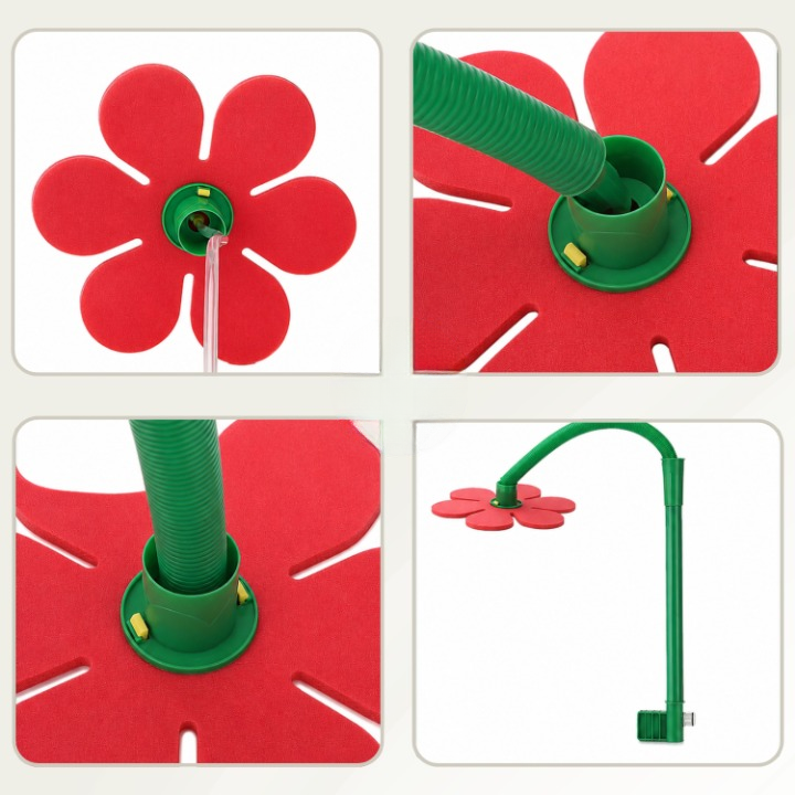Garden Sprinkler Rotating Daisy Fine Mist