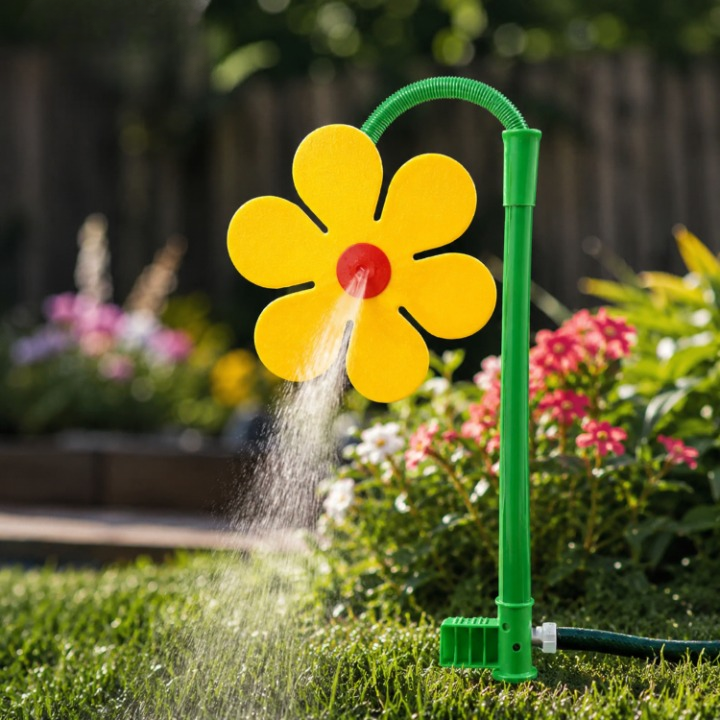Garden Sprinkler Rotating Daisy Fine Mist