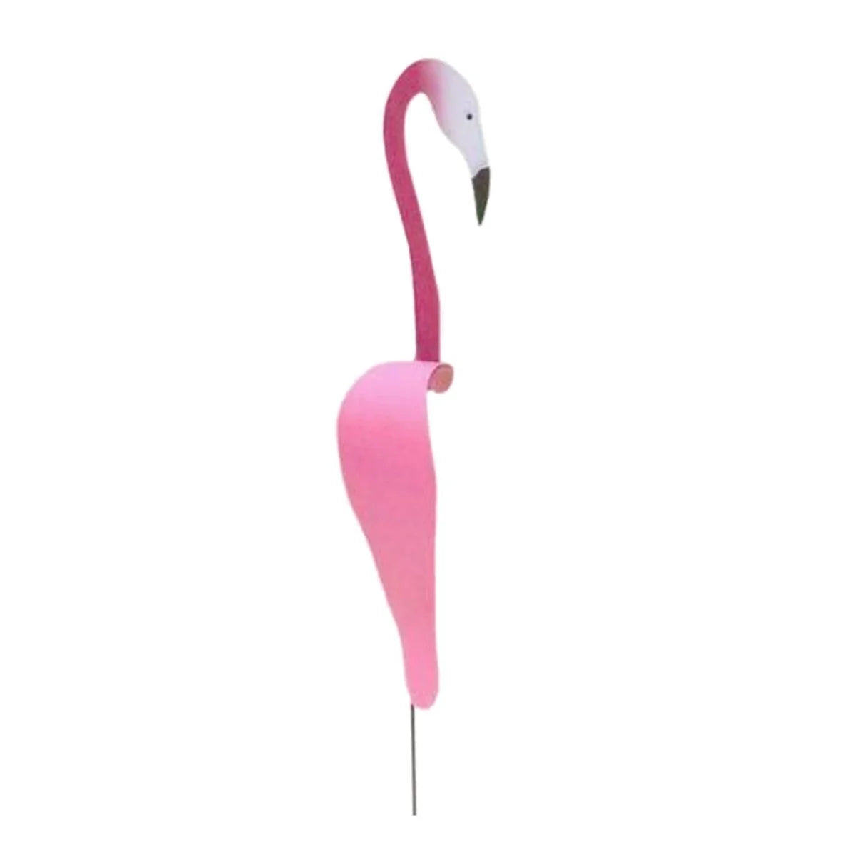 Garden Stake Flamingo Handcrafted Aluminum Wind Vane
