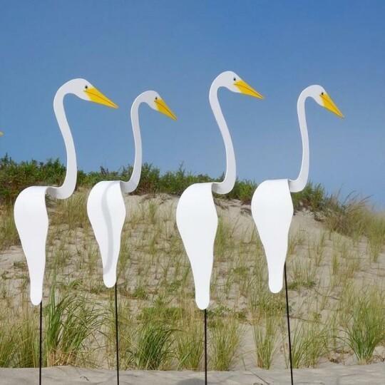 Garden Stake Flamingo Handcrafted Aluminum Wind Vane