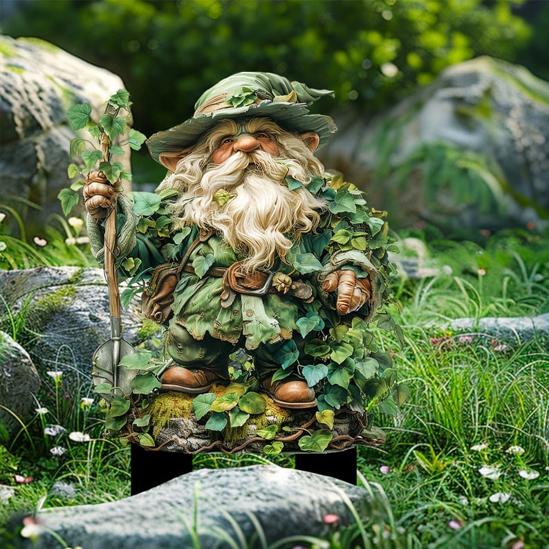 Garden Stake Weather-Resistant Acrylic Fairy-Tale Motifs