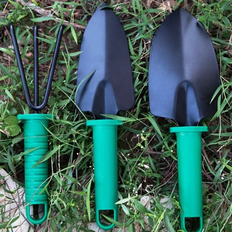 Garden Tool Set 10-Piece Stainless Steel & Ergonomic Padded Handles