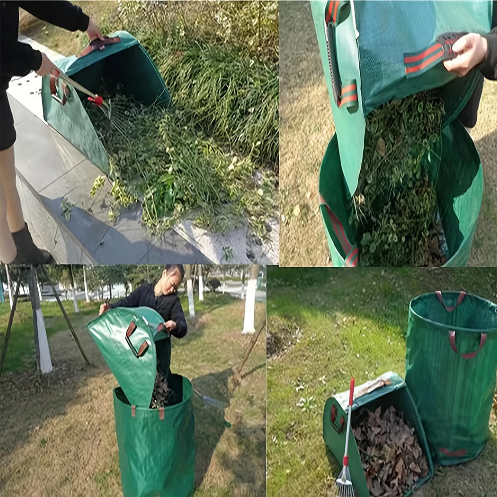 Garden Waste Bag Foldable & Tear-Resistant 26.4 Gallon Capacity