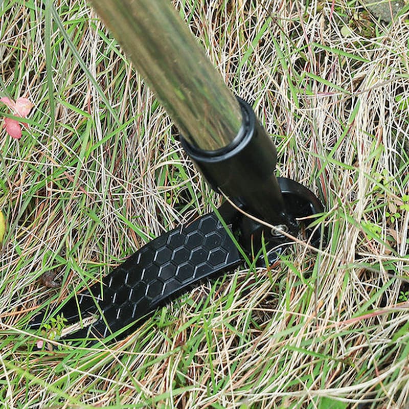Garden Weed Remover Lever-Action Root-Grip Blades & Footplate