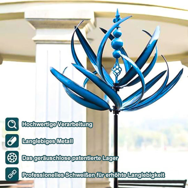 Garden Wind Spinner Low-Friction Bearing Weather-Resistant Metal