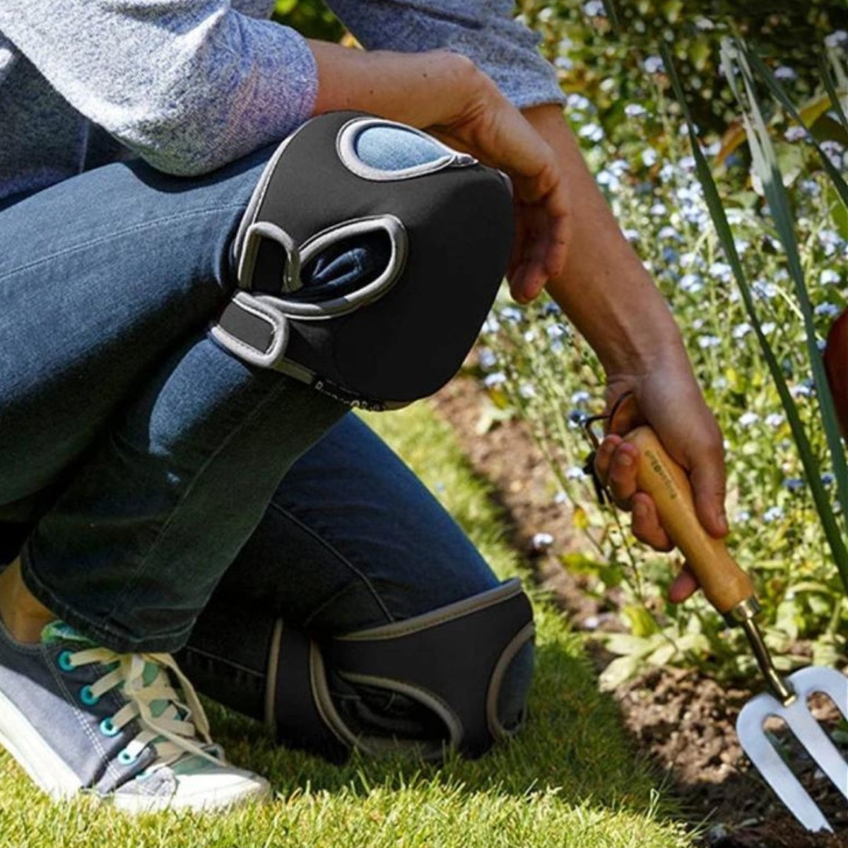 Gardening Knee Pads Ergonomic Padded Machine Washable & Non-Slip