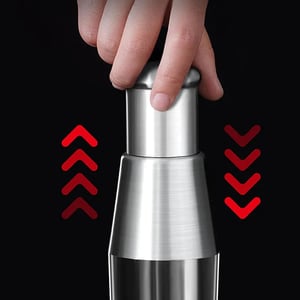 Garlic Chopper One-Touch Stainless Steel Blades Dishwasher Safe