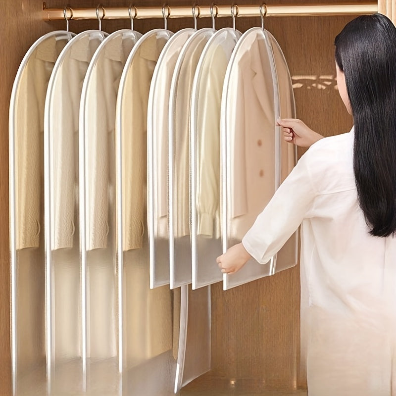 Garment Bag Set Transparent PEVA Water Repellent 25 Pack