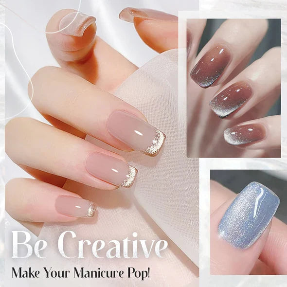 Gel Nail Polish Magnetic Color-Changing Galaxy Sparkle