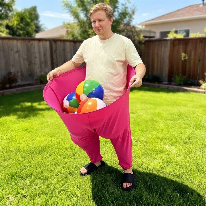 Giant Pants Catching Game Oversized Polyester Foam Balls
