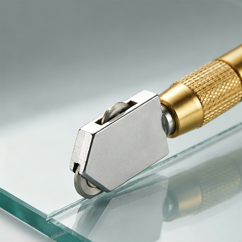Glass Cutter Aluminum Ergonomic Pen Grip Hardened Wheel