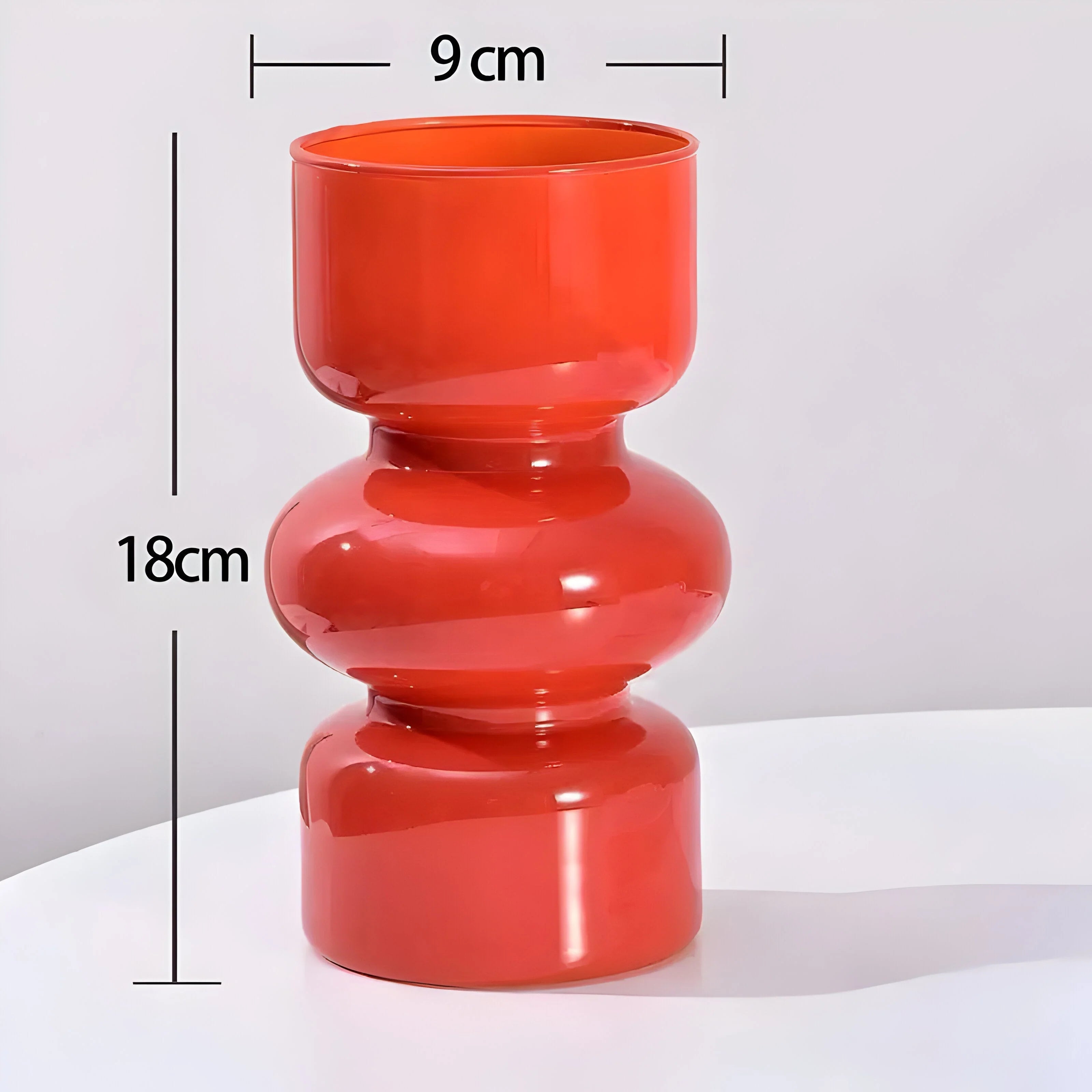 Glass Vase Retro Hydroponic Soil Free