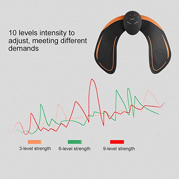 Glute Stimulator Belt EMS Hands-Free Universal Fit
