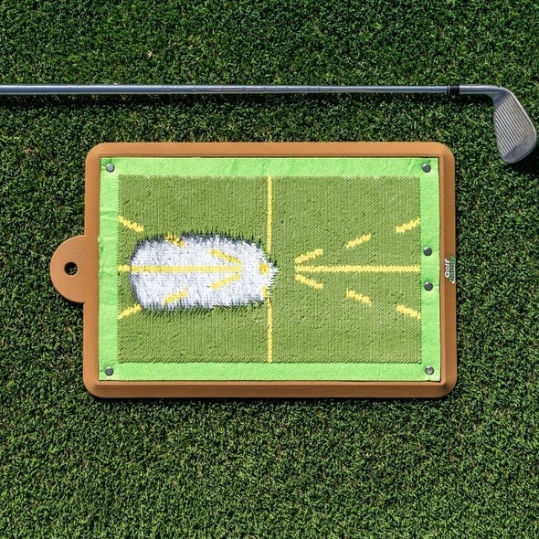 Golf Training Mat Sequin Impact Surface Indoor & Outdoor