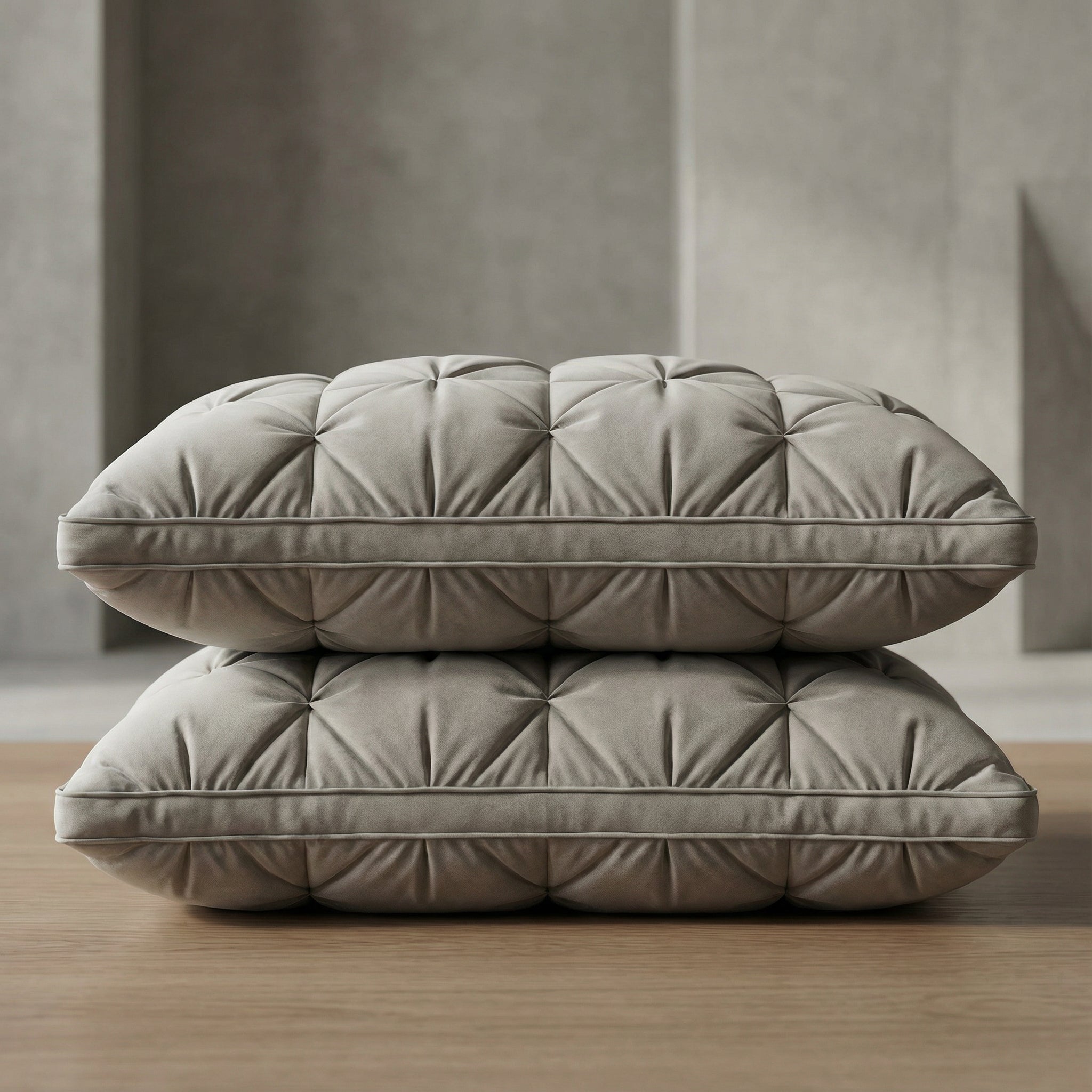 Goose Down Pillow Hotel-Soft Breathable Cotton Machine Washable