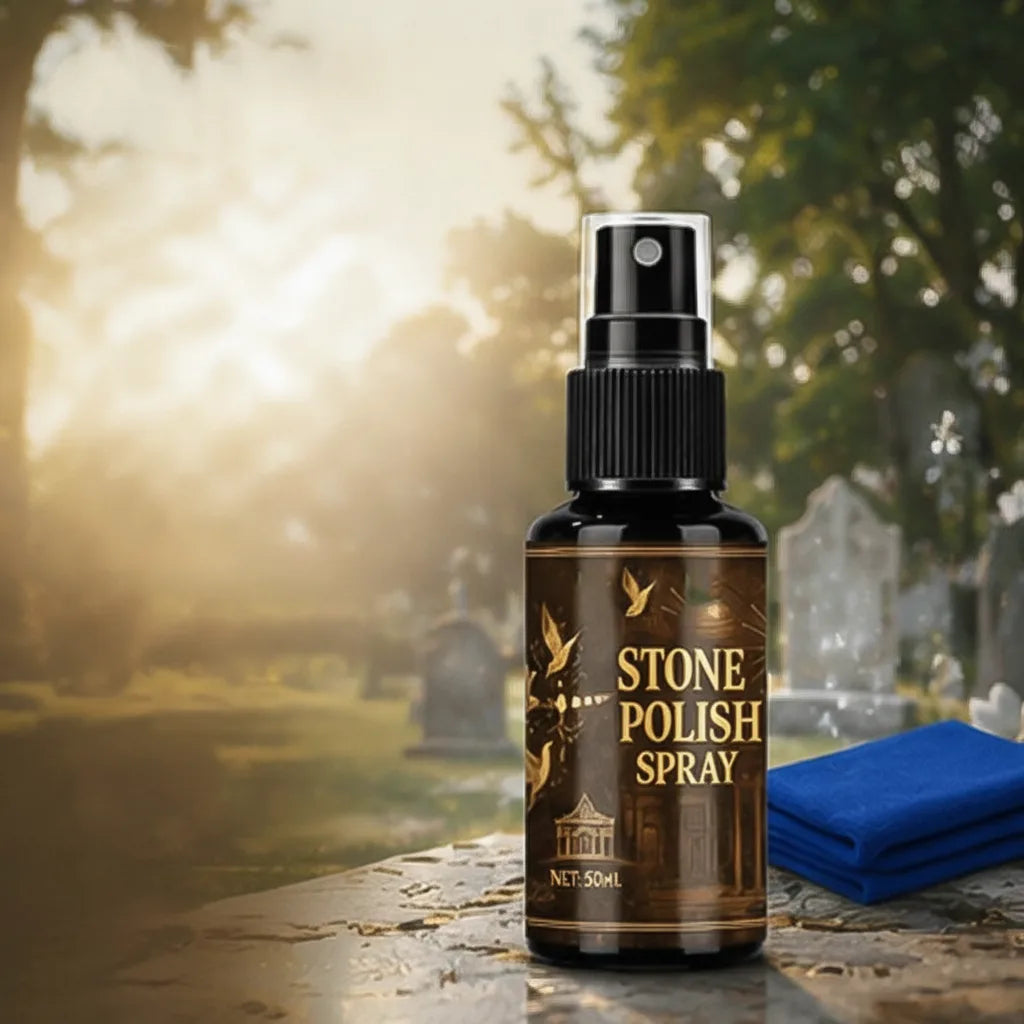 Gravestone Care Spray Gentle Cleaning & Invisible Protective Film