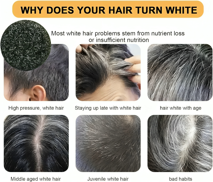Gray Hair Treatment Restores Natural Color Natural Ingredients
