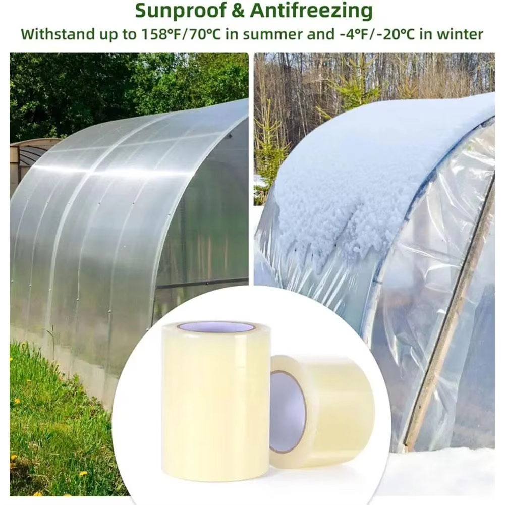 Greenhouse Repair Tape Transparent Self-Adhesive UV-Resistant