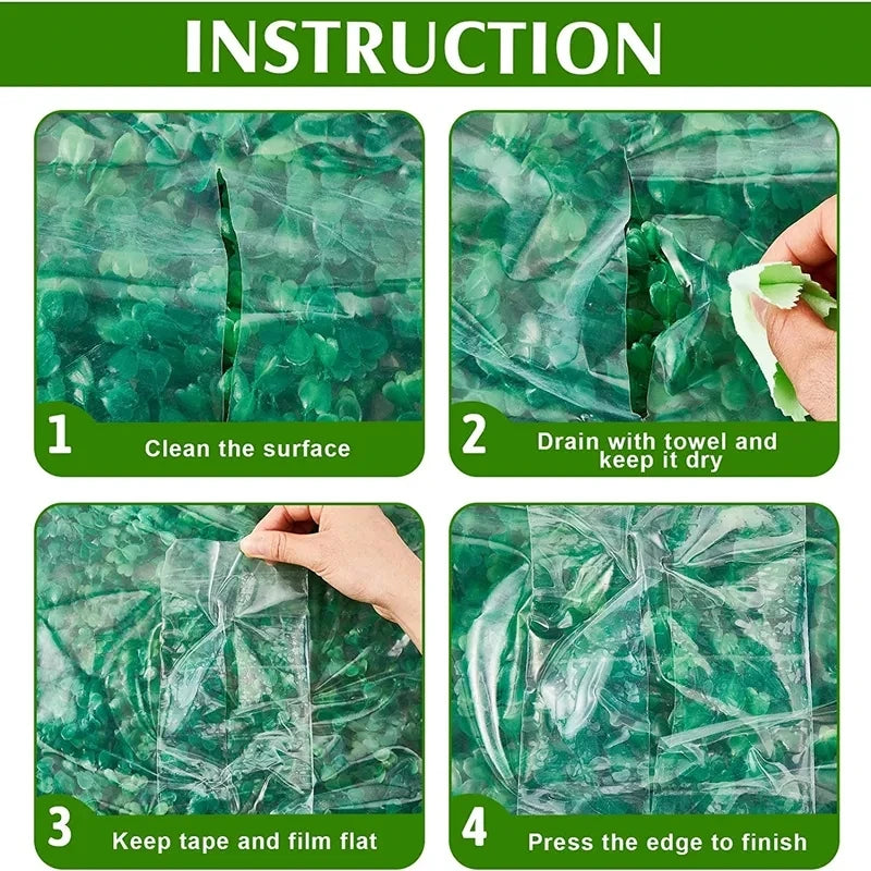Greenhouse Repair Tape Transparent Self-Adhesive UV-Resistant