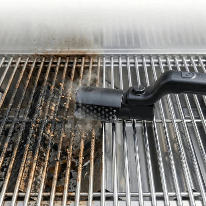 Grill Brush Motorized Rotating Cordless Rechargeable