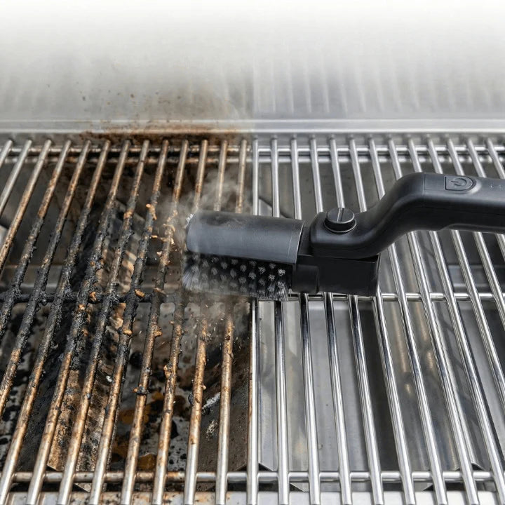 Grill Brush Motorized Rotating Head Rechargeable USB