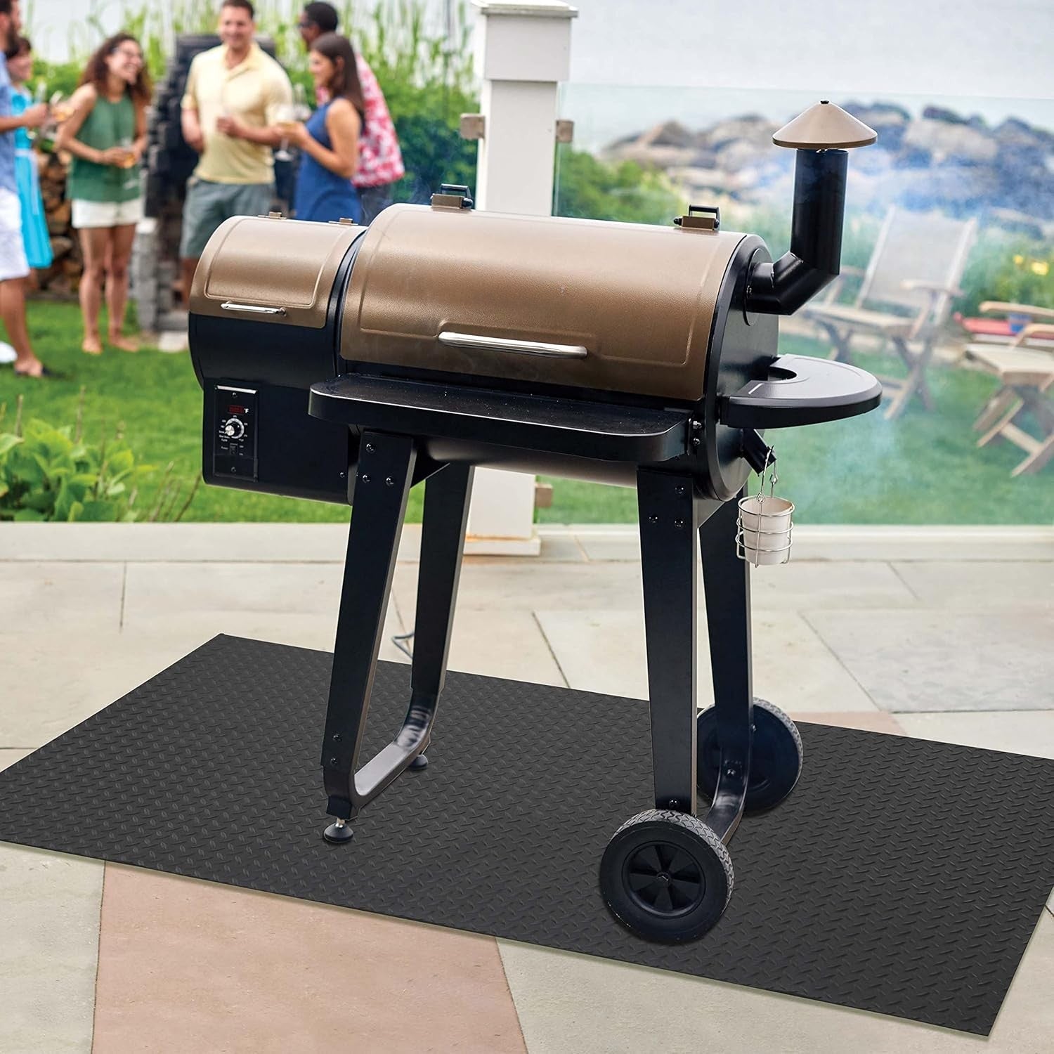 Grill Mat Heat & Grease Resistant Non-Slip