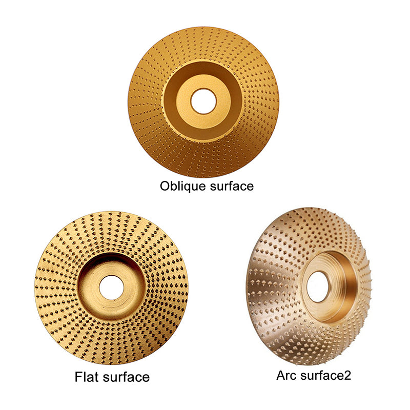 Grinding Disc Set Four-Piece Secure Groove Hardened Carbon Steel