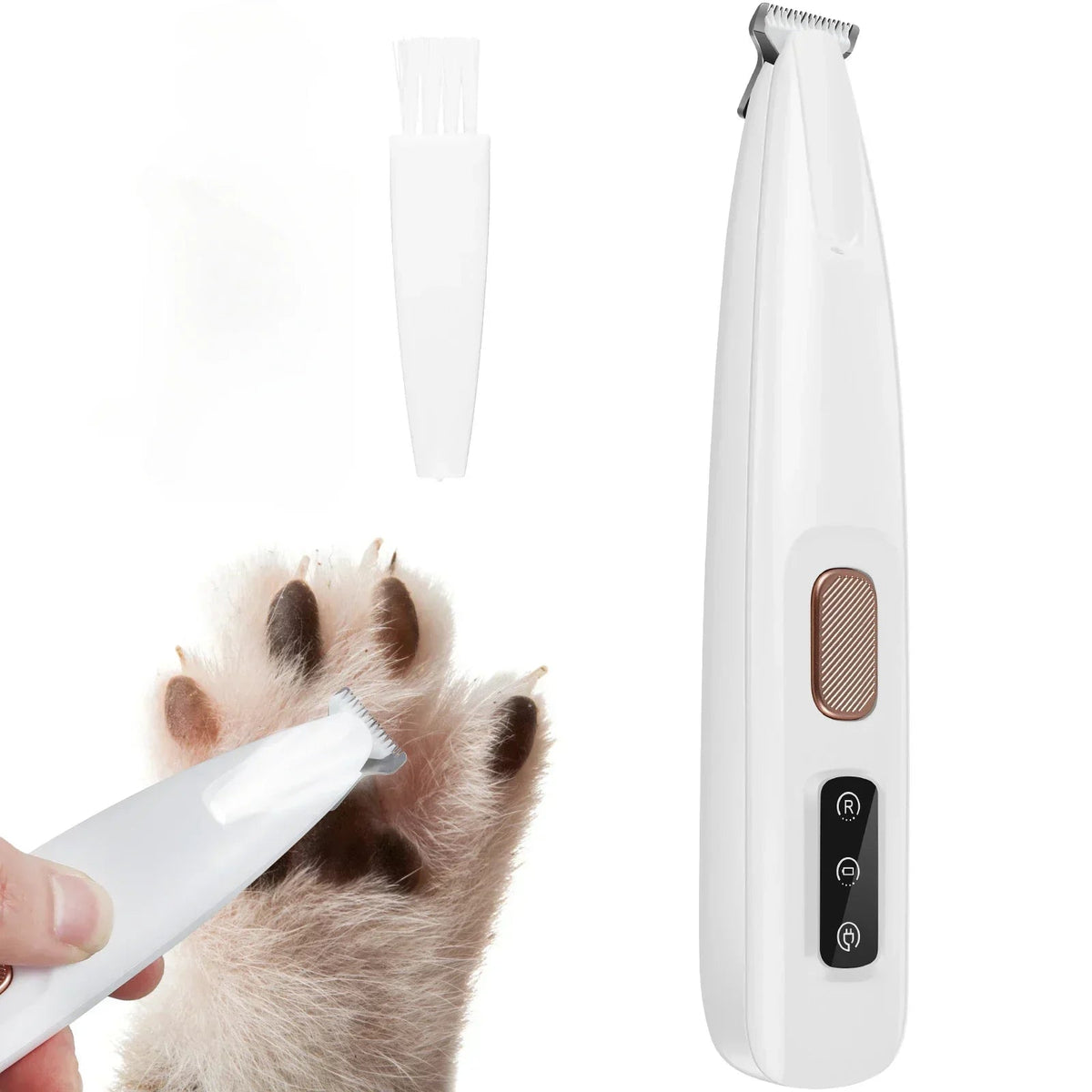 Grooming Tool Deshedding & Detangling Rounded Stainless Steel Blades