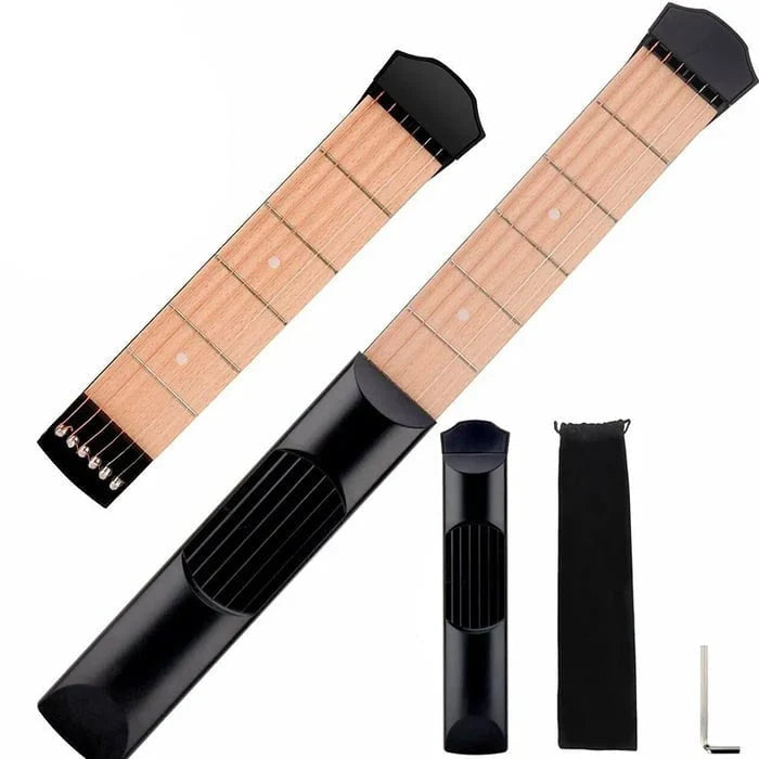 Guitar Trainer Portable Real Strings Silent Mode