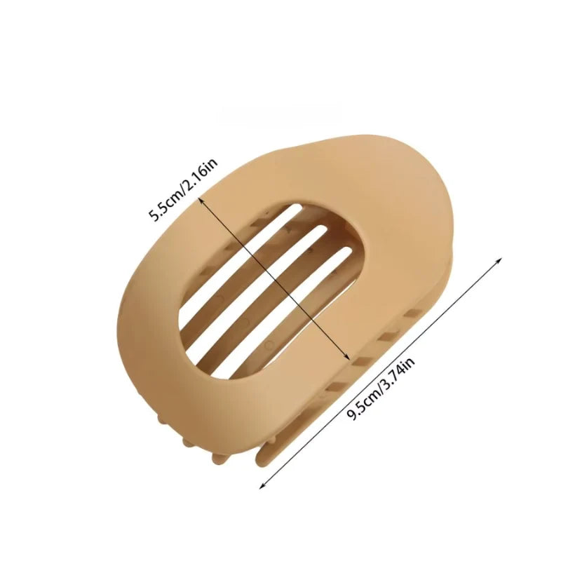 Hair Clip Non-Slip Gripping Teeth Curved Fit