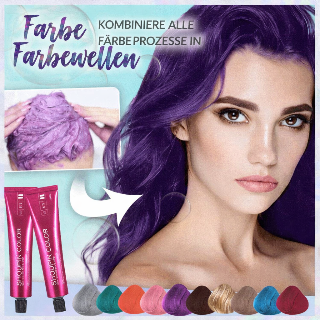 Hair Color Cream Ammonia-Free Nourishing Long-Lasting