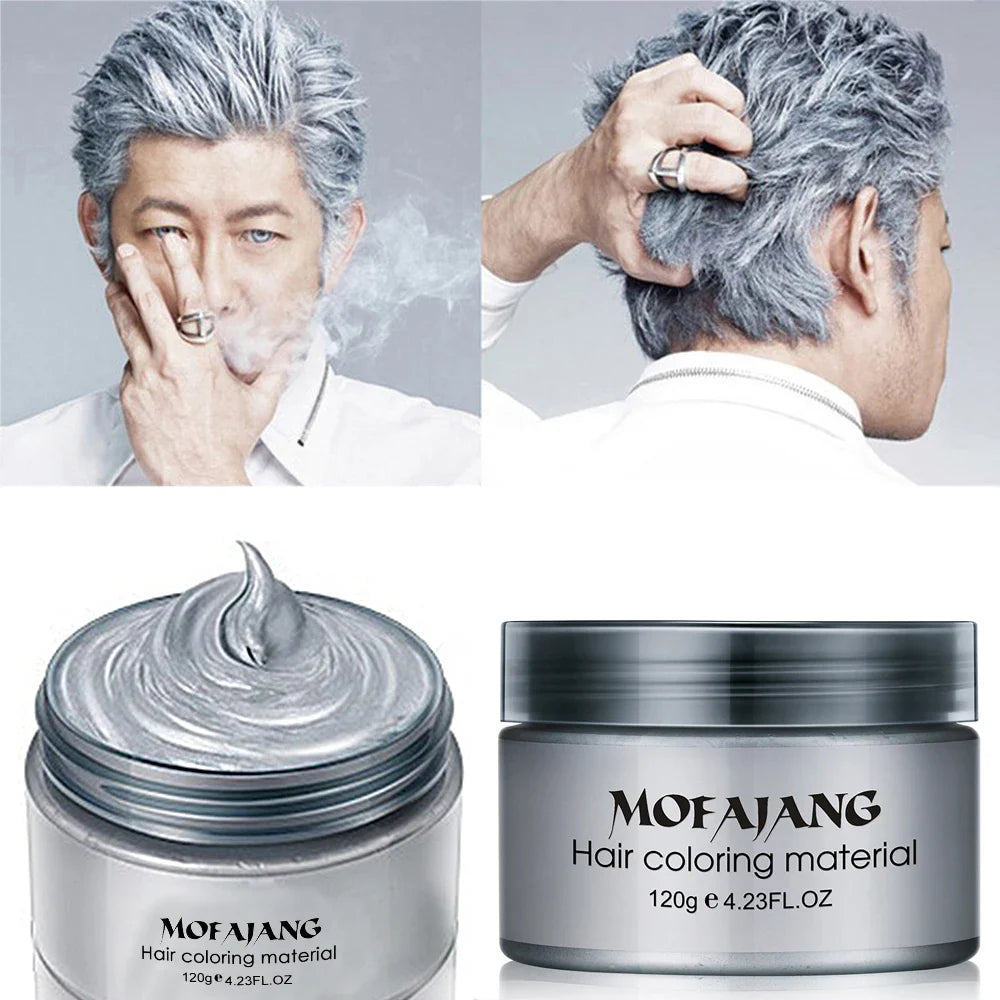 Hair Color Wax Plant-Based Washable Non-Sticky