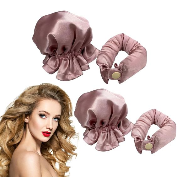 Hair Curlers Silk Heat-Free Set of 2