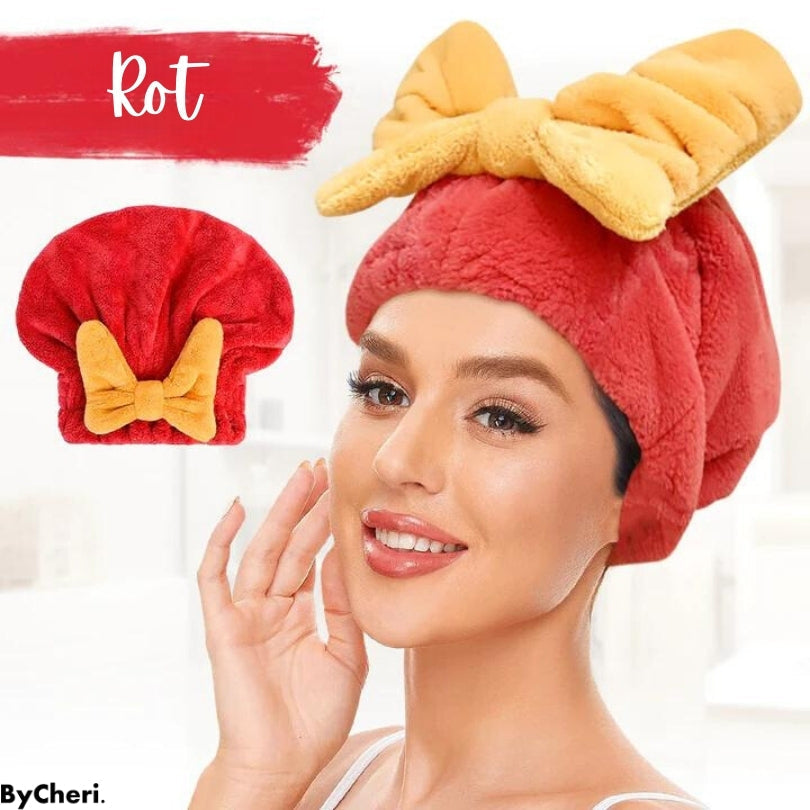 Hair Drying Towel Quick-Drying Microfiber Lightweight & Secure Wrap