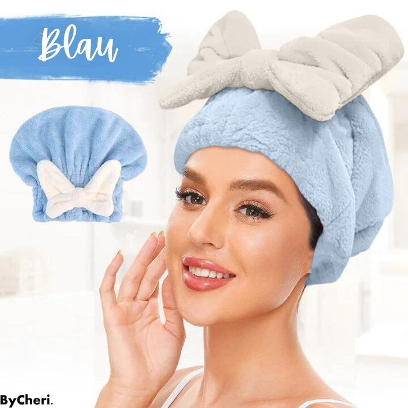 Hair Drying Towel Quick-Drying Microfiber Lightweight & Secure Wrap