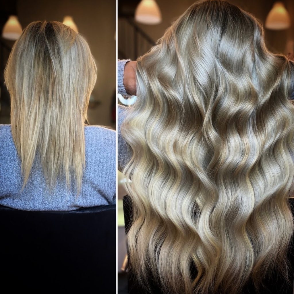 Hair Extensions Invisible Wire Lightweight Natural Look