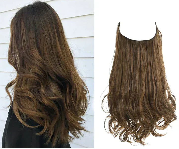 Hair Extensions Remy Real Hair Tangle-Free & Heat-Resistant