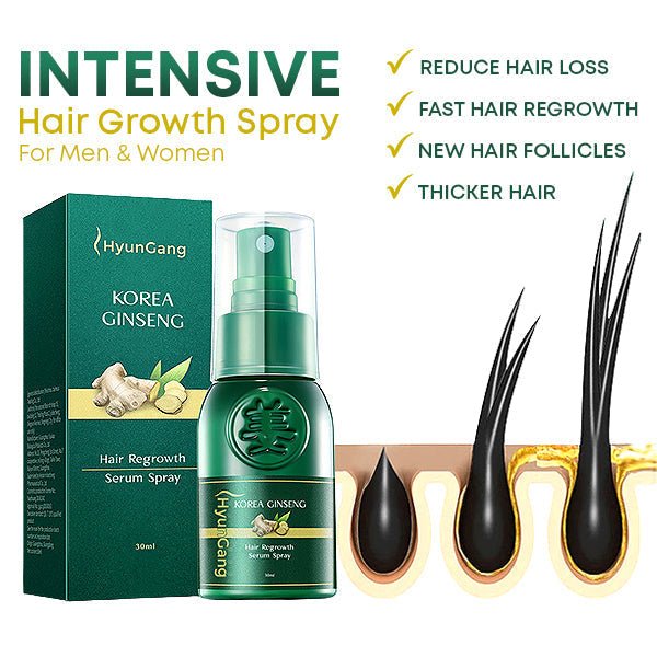 Hair Growth Spray Ginger & Ginseng Non-Greasy